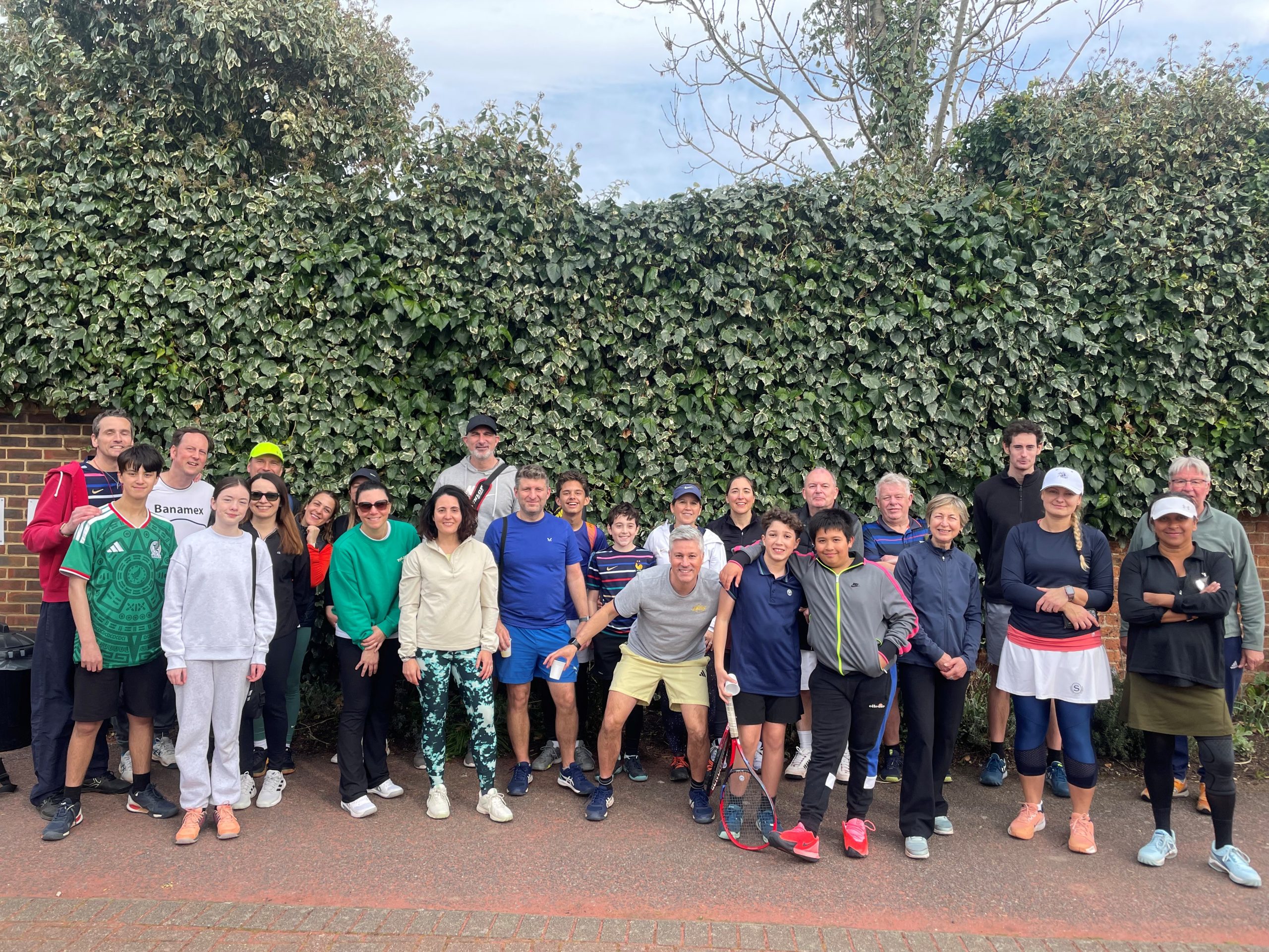 Bromley Wendover members together at the club